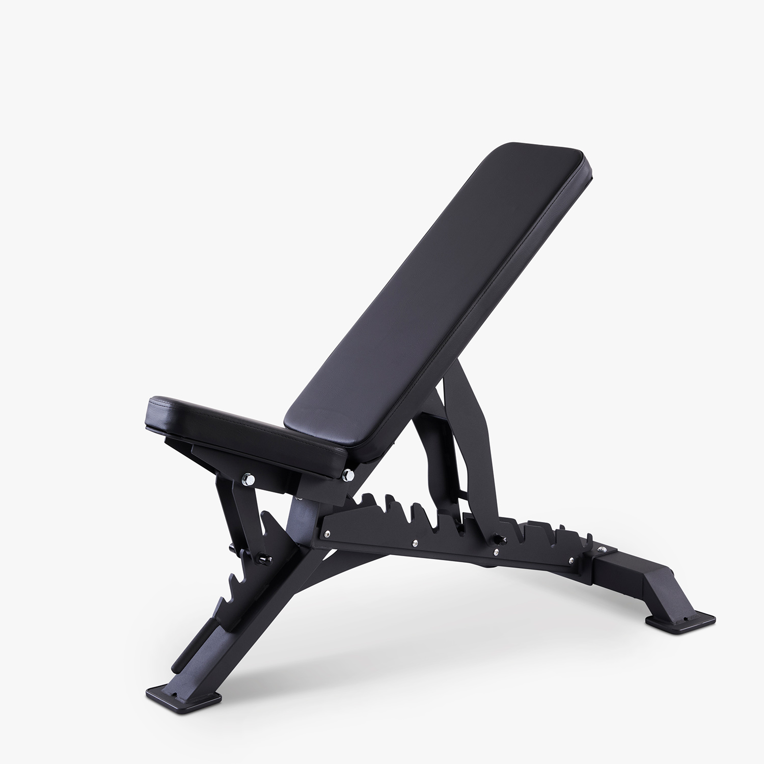 Hex håndvægte (sæt, 7,5-40 kg) inkl. stativ og justerbar bænk - Billede 5