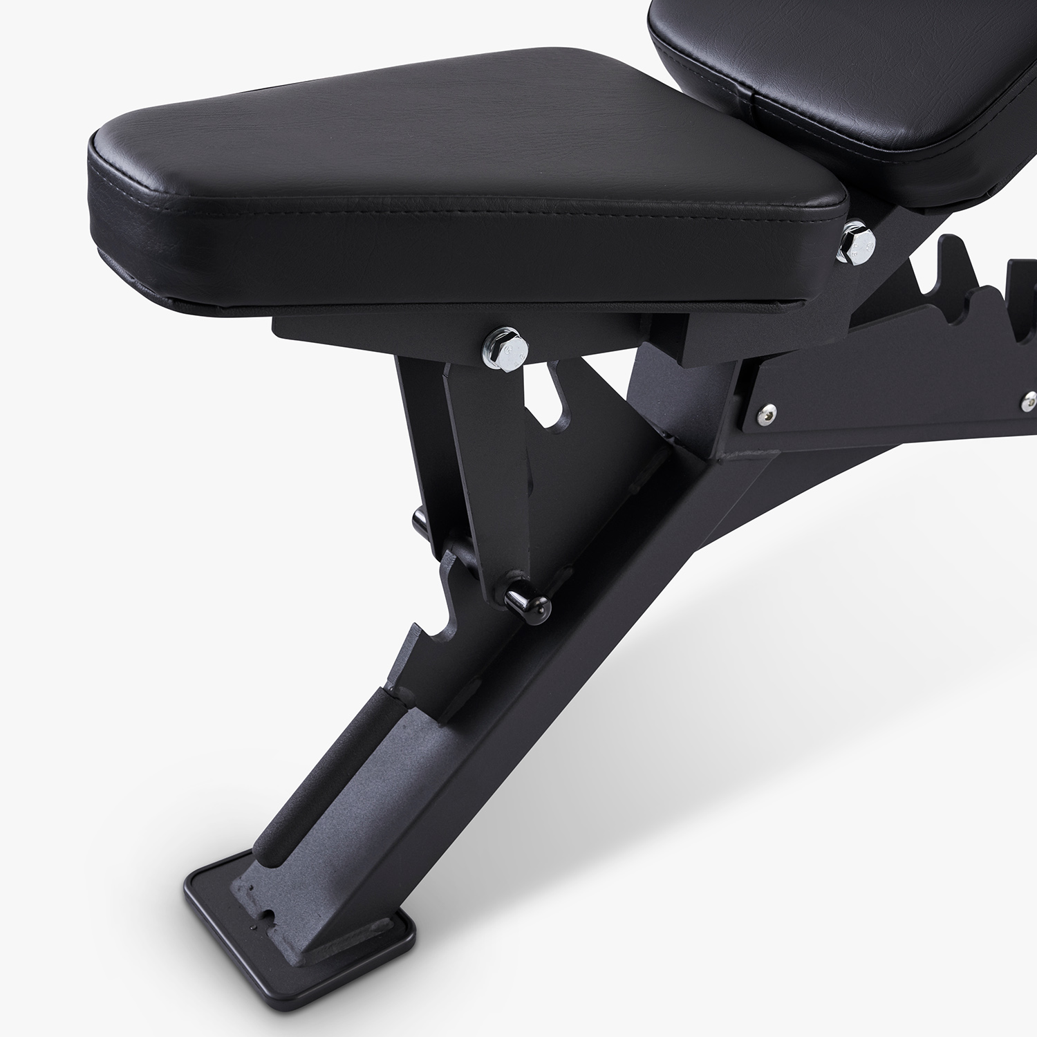 Hex håndvægte (sæt, 7,5-40 kg) inkl. stativ og justerbar bænk - Billede 6