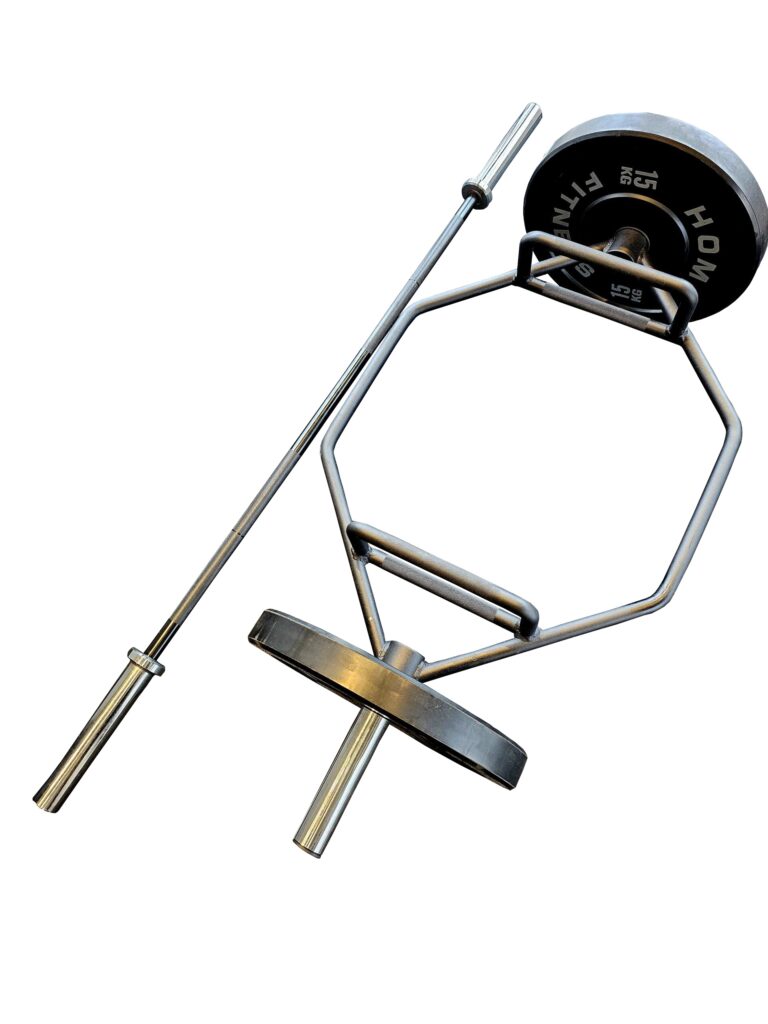 Home-Fitness-Vægtskiver_Bumper Plates-(5-25 kg)-OL-stang-Trap bar-1